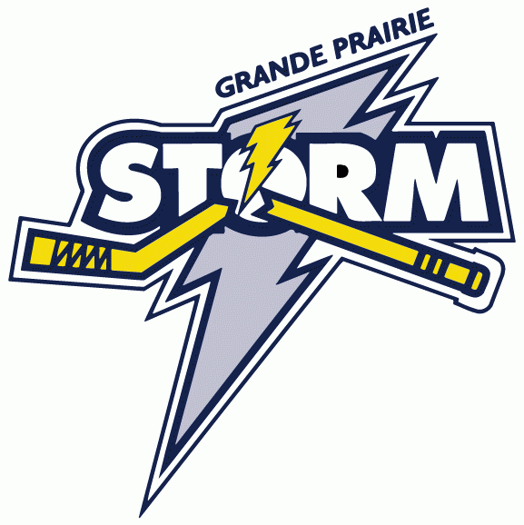 Grande Prairie Storm 1995-Pres Primary Logo iron on transfers for clothing